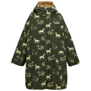 Geacă impermeabilă copii Regatta Junior Waterproof Changing Robe DrkKhHrses verde închis DrkKhHrses