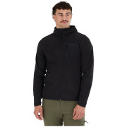Hanorac funcțional bărbați Fundango Nagano Full Zip Hoodie negru black
