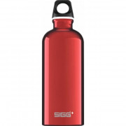 Sticlă Sigg Traveller 0,6 l roșu red