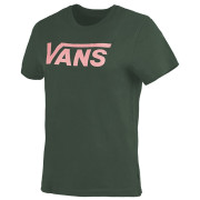 Tricou femei Vans Wm Flying V Crew Tee verde