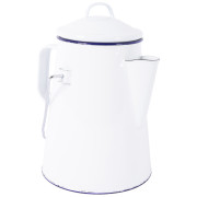 Fierbător Bo-Camp Tea kettel enamel alb/albastru white/blue