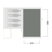 Covor pentru cort Outwell Cozy Carpet Michigan 4 Air