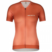 Tricou de ciclism femei Scott RC Pro SS roșu/portocaliu