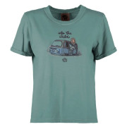 Tricou femei E9 Wild Women's verde Thymus