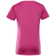 Tricou copii Alpine Pro Basiko Fuchsia
