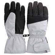 Mănuși de schi 4F Gloves Fnk M150 gri/negru COLD LIGHT GREY