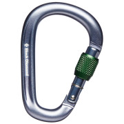 Carabinieră Black Diamond Pearlock Screwgate gri gray