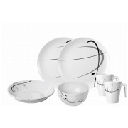 Set vase Brunner Set tête-à-tête Serenade 8 pcs alb