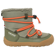 Încălțăminte de iarnă copii Viking Outdoor Footwear Birch Barefoot Warm WP Pull-on Olive olive Olive