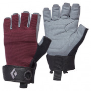Mănuși femei Black Diamond W'S Crag Half-Finger Gloves roșu