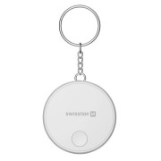 Dispozitiv de urmărire Swissten FindTag GPS Locator (with Apple Find My function) alb