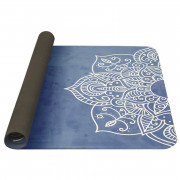 Saltea de Yoga Yate Yoga Mat přírodní guma albastru