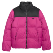 Geacă femei 4F Down Jacket F581 roz HOT PINK
