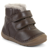 Încălțăminte de iarnă copii Frodo Paix Up Winter Dark Brown maro închis dark brown
