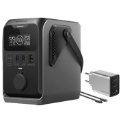 Stație de încărcare EcoFlow Trail 300 negru/gri šedivá, černá