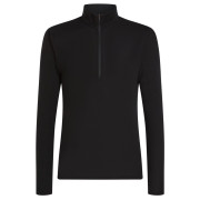 Tricou funcțional bărbați Icebreaker M 175 Everyday LS Half Zip negru Black