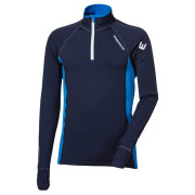 Hanorac funcțional bărbați Progress TOREZ ZIP albastru închis tm.modrá/modrá
