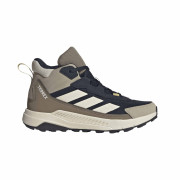 Încălțăminte copii Adidas Terrex Anylander Mid J Blue albastru Legink/Wonwhi/Khathr