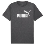 Tricou bărbați Puma Ess No. 1 Logo Heather Tee negru PUMA Black