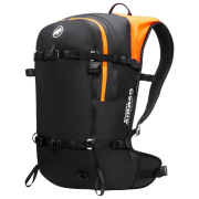 Rucsac de avalanșă Mammut Free 28 Removable Airbag 3.0 negru/portocaliu 5010 BLACK