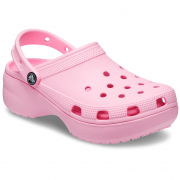 Papuci femei Crocs Classic Platform Clog W roz