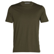 Tricou funcțional bărbați Icebreaker Men Merino Core SS Tee verde Loden