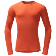 Tricou funcțional bărbați Devold Adventure Merino 190 Shirt Man portocaliu/ Brick