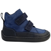 Încălțăminte barefoot pentru copii beBare 3514SA Denim albastru DENIM