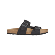 Papuci bărbați Geox U Sandal Ghita negru BLACK