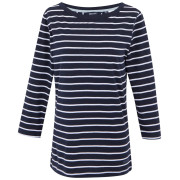 Tricou femei Regatta Baylette Tee II albastru Nvy/WhtStrip
