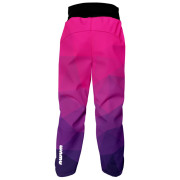Pantaloni softshell copii WAMU Mozaika purple