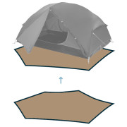 Folie de sol pentru cort Warg Footprint 2