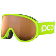 Ochelari de schi copii POC POCito Retina verde deschis Fluorescent Yellow/Green/Partly Sunny Light Orange