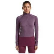 Tricou funcțional femei Icebreaker Women Mer 200 ZoneKnit LS Half Zip