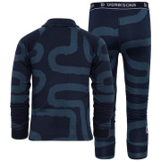 Lenjerie funcțională copii Didriksons Jadis Kids Pr Set 5 Path Navy