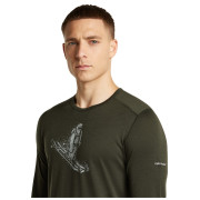 Tricou funcțional bărbați Icebreaker Men Merino 200 Oasis LS Crewe SkiingYeti