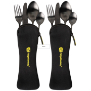 Tacâm Ridge Monkey DLX Cutlery Set Twin Pack