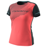 Tricou funcțional femei Dynafit Alpine 2 W S/S Tee portocaliu/negru