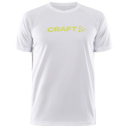 Tricou bărbați Craft CORE Unify Logo alb bílá