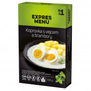 Fel principal Expres menu KM Sos de mărar cu ou și cartofi