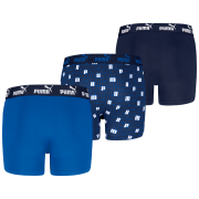 Boxeri pentru băieți Puma Elements Printed Boxers 3P