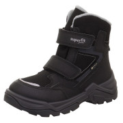 Încălțăminte de iarnă copii Superfit Snow Max Schwarz/Grau gri închis Schwarz/Grau