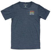 Tricou copii Devold Active "Devold Legacy" Tee Jr albastru închis NIGHT