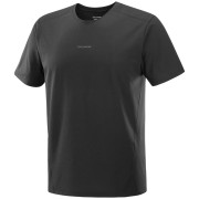 Tricou bărbați Salomon Trackline SS Tee negru Deep Black