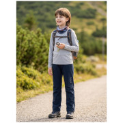 Pantaloni softshell copii Alpine Pro Zorto 2 Blue