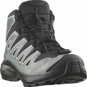 Încălțăminte copii Salomon Xa Pro Mid Wp J Black-Sedona Sage-Wrought Iron