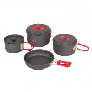 Set de vase Bo-Camp Cookware set Explorer XL gri