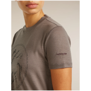 Tricou femei Icebreaker Merino 150 Tech Lite SS Crop Tee Seed Story