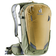 Rucsac Deuter Compact EXP 14 verde/maro caramel-khaki