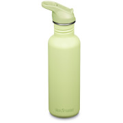Sticlă oțel Klean Kanteen Classic 800 ml (w/Flip Seal Sport Cap) verde deschis shadow lime